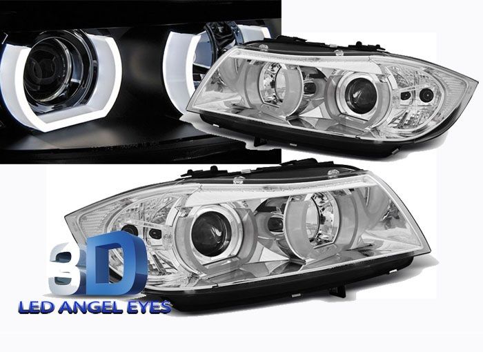 Lampy Reflektory BMW E90/E91 05-08 LED 3D zdjęcie 2