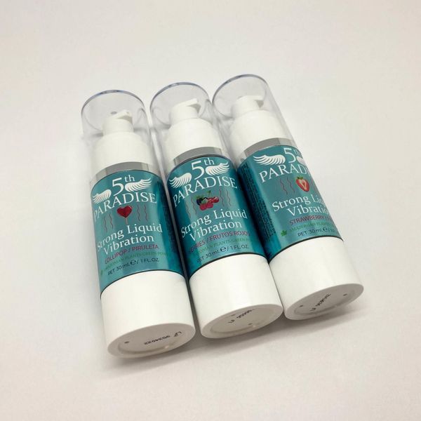 Strong Liquid Vibration Strawberry 5Th Paradise 30 Ml zdjęcie 3