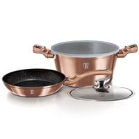 garnek i patelnia berlinger haus bh-6200 rose gold