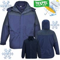 Kurtka Zimowa Wysoce Wodoodporna Wiatroszczelna Kurtka 3W1 + Polar Xxxl