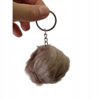 1 2261 Brelok Mini Sztuczne Futerko Pompon Futrzak Różne
