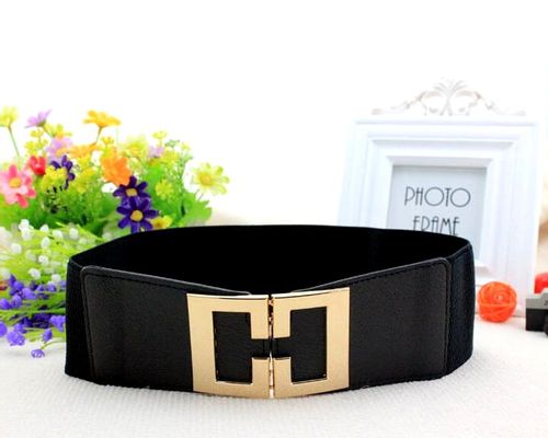 Szeroki Pasek Damski Do Sukienki Elastyczny Modny na Arena.pl