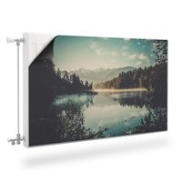 MASKOWNICA Magnetyczna Na Grzejnik Górskie Jezioro Natura 90cm x 60cm