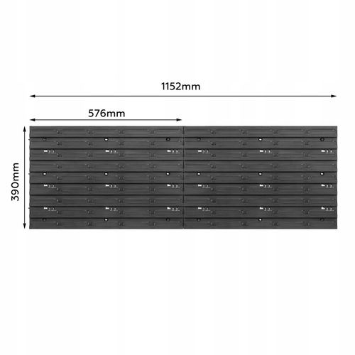 Tablica narzędziowa warsztat 115x39 cm + 70 Kuwet na Arena.pl