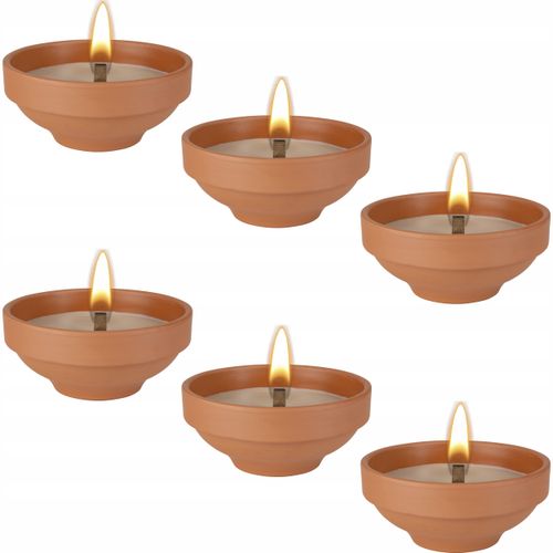 bispol - znicz ceramiczny otwarty c003 - 6 szt. na Arena.pl