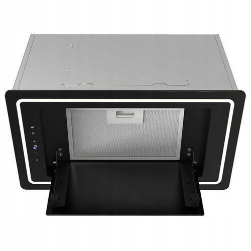 Okap kuchenny podszafkowy do zabudowy 52cm czarny LED premium Berdsen na Arena.pl