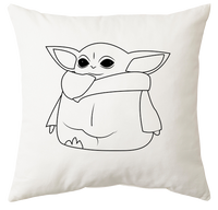 Poduszka Baby Yoda
