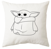 Poduszka Baby Yoda