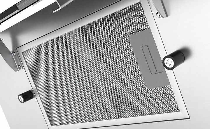 Ciarra CBCB6736C okap naścienny 60 cm, 380 m³/h, oświetlenie LED, 2 filtry zdjęcie 2