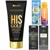 Asther His Gold Bronzer Dla Mężczyzn + Gratisy