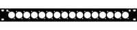 Panel maskujący zaślepka 16 gniazd XLR Rack 19 1U aluminium Thon 16XLR