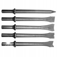 NEO TOOLS ZESTAW KOMPLET DŁUTA DO MŁOTKA PNEUMATYCZNEGO 5 SZT. GROTY 14-029