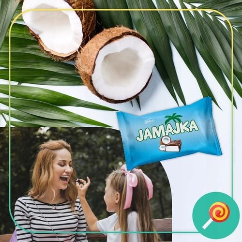 Cukierki kokosowe czekoladowe Vobro Jamajka 1kg na Arena.pl