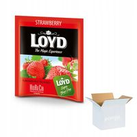 Herbata LOYD Strawberry w saszetkach 2g x 500 szt