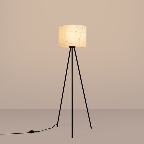 Lampa podłogowa NEVIA beżowy marmur na Arena.pl