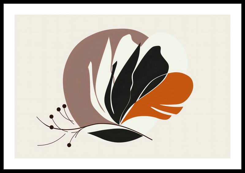 Plakat 60x40cm Elegancja Roślinna zdjęcie 3