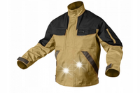 EDGAR II bluza ochronna ciemna beżowa 3XL Hoegert