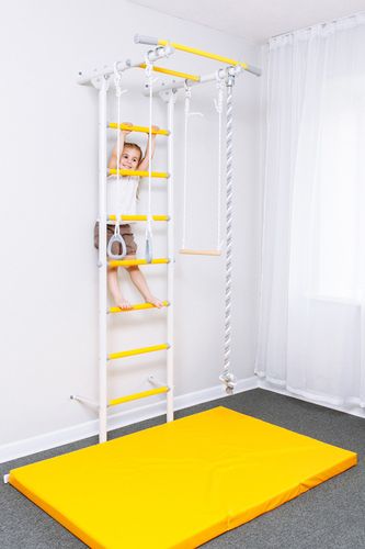 drabinka gimnastyczna Kometa Next 6 niebieski na Arena.pl