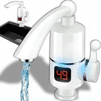 PODGRZEWACZ DO WODY PRZEPŁYWOWY 3000W ELEKTRYCZNY STOPNI WYŚWIETLACZ LCD