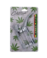 Przezroczysta Mini Fajka Wodna Smoke Mini do CBD Ziół Suszu Chillout Smoke