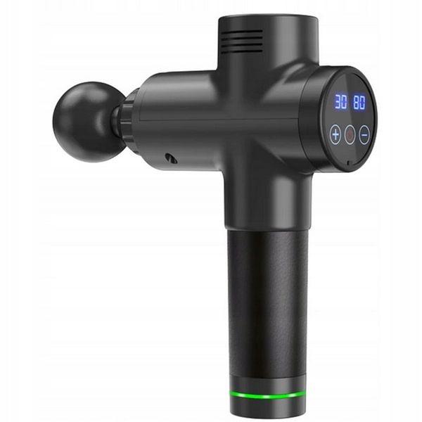 PISTOLET DO MASAŻU MASAŻER DO PLECÓW MIĘŚNI CIAŁA Z WYŚWIETLACZEM LCD zdjęcie 4