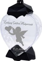 ZNICZ SERCE z GRAWEREM na Cmentarz dla SIOSTRY