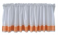 ZAZDROSTKA ZAZDROSKA firana kuchenna POMARAŃCZOWA KRATA 100x60