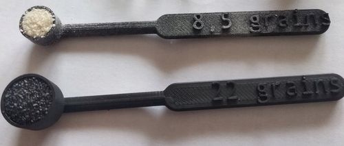 Zestaw 6 miarek do prochu 8,5 12 15 18 20 22Grains na Arena.pl