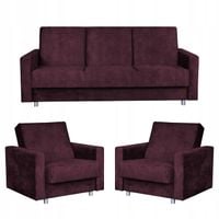 zestaw mebli wypoczynkowy alicja wersalka kanapa fotele family meble