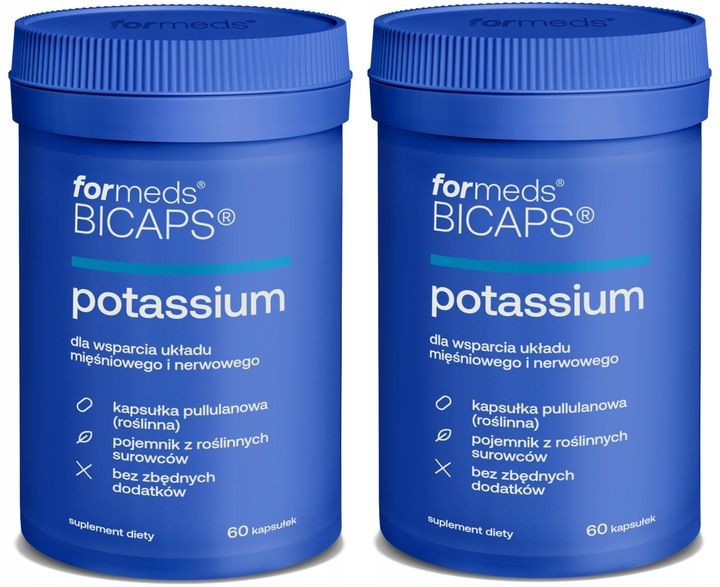 2x ForMeds Bicaps Potassium 360 mg potasu 60 kaps zdjęcie 1
