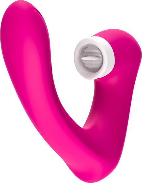 Stymulator Silicone 2*9 Vibration Function Rose Red zdjęcie 6