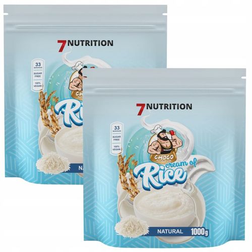 7NUTRITION Kleik Bez Cukru Zamiast Posiłku Zdrowa Przekąska Naturalny 2kg na Arena.pl