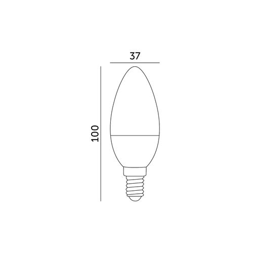 żarówka led sw 8,5w e14 6500k led2b na Arena.pl