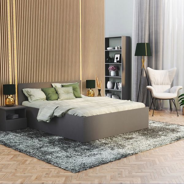Łóżko 140x200 stelaż + materac PANAMA DM zdjęcie 5