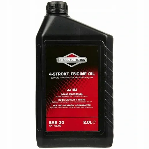 OLEJ DO KOSIARKI SILNIK CZTEROSUWOWY SAE 30 2L zdjęcie 2