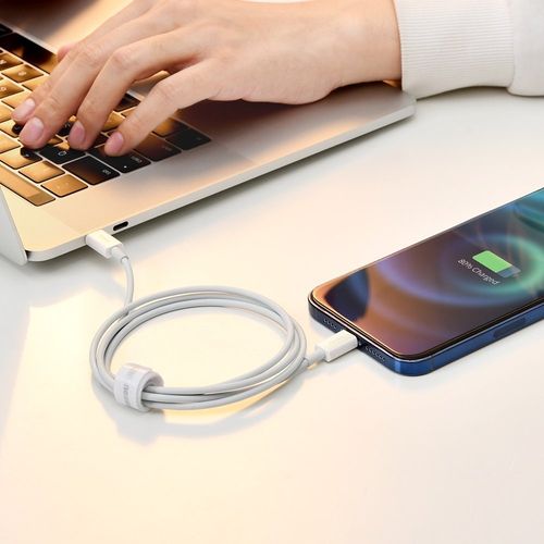 kabel przewód superior do iphone usb - lightning 1.5m - biały na Arena.pl