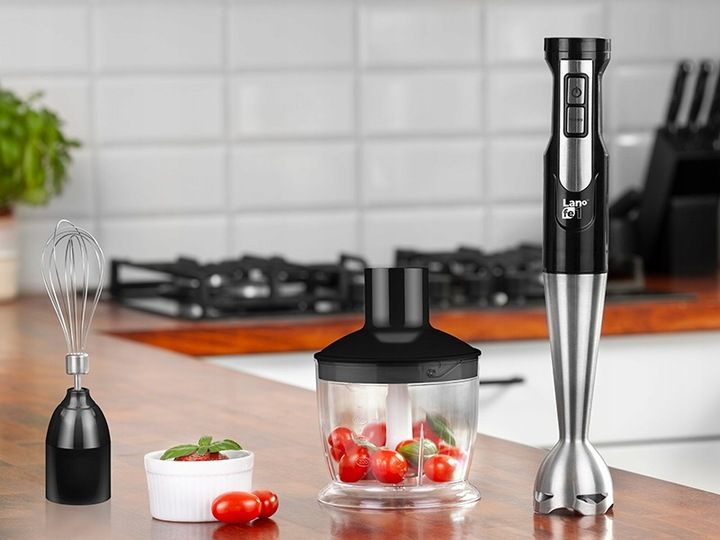 BLENDER RĘCZNY ZESTAW MIKSER MALAKSER TURBO ROBOT zdjęcie 4