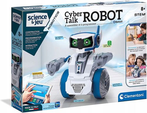 Clementoni Mówiący Cyber Talk Robot Programowalny 50122 na Arena.pl