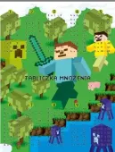 Dwustronna Plansza/Ściąga A4 Tabliczka Mnożenia Gr