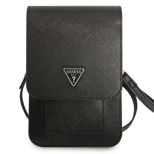 guess torebka guwbsatmbk czarny/blacksaffiano triangle na Arena.pl
