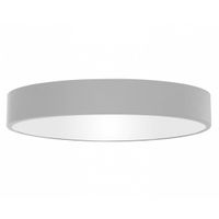 Plafon LAMPA sufitowa Cleo 137623612977 TEAM okrągła OPRAWA metalowa natynkowa srebrna