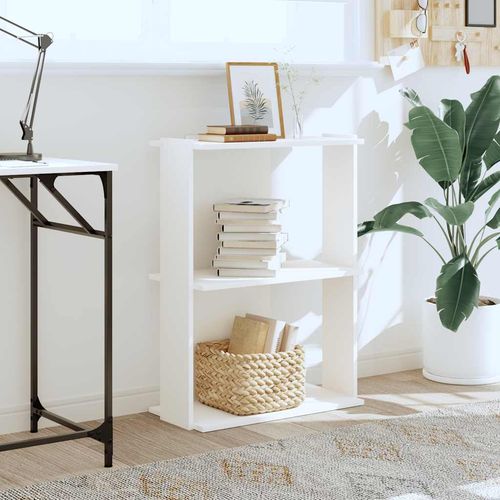 Regał 3-poziomowy, bialy, 60x30x80 cm na Arena.pl