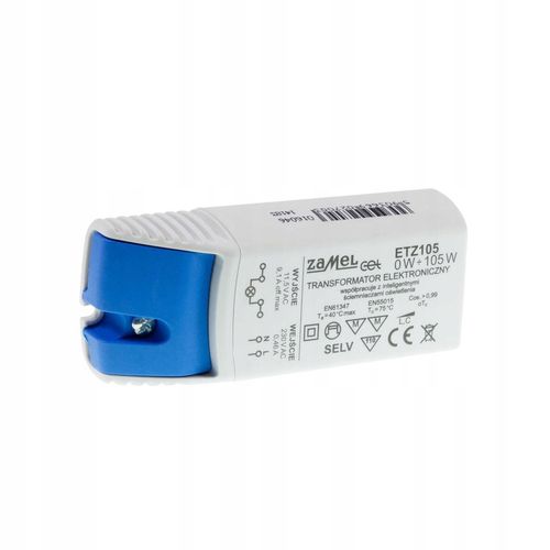 ZAMEL TRANSFORMATOR ELEKTRONICZNY 0-105W ETZ105 na Arena.pl