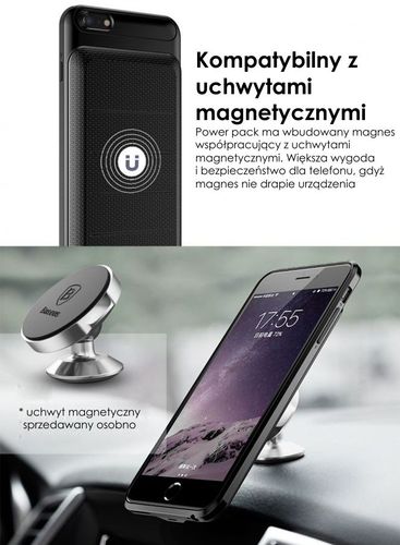 Etui-Power Bank BASEUS iPhone 7/8 Plus 3650mAh na Arena.pl