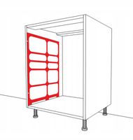 Szablon do montażu szuflad Tandembox GTV Modernbox