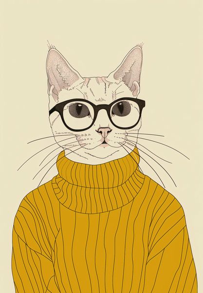 Plakat 68x98cm Intelektualista zdjęcie 1