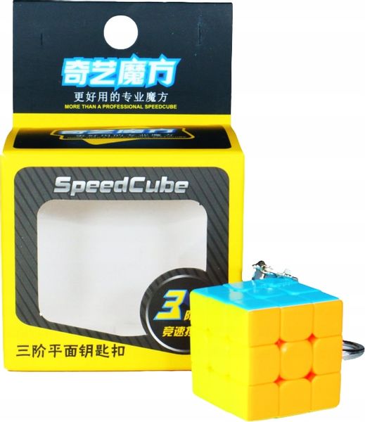 ORYGINALNA KOSTKA RUBIKA QiYi 3x3x3 Brelok 30mm zdjęcie 4