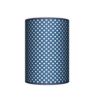 Abażur Tuba - Granatowe groszki