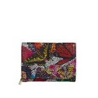 Mały Kolorowy Portfel Damski BajuBaj z Motywem Motyli – Styl i Bezpieczeństwo RFID PD2003cs13