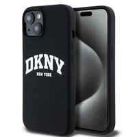 Etui DKNY do iPhone 15, iPhone 14, iPhone 13, Czarny, MagSafe